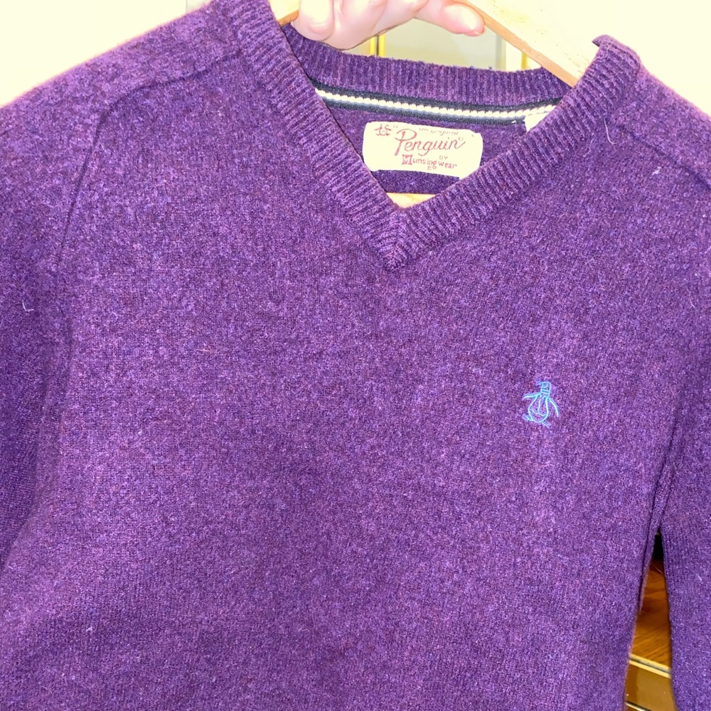 Purple sweater